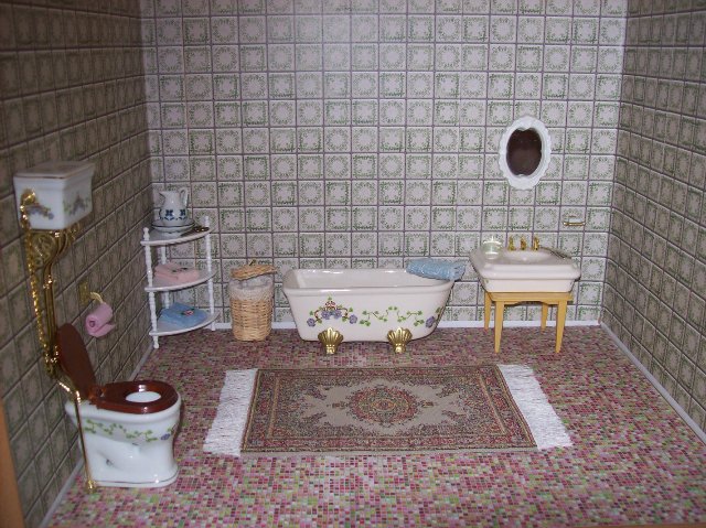 Кукольный дом для Веры Фёдоровны. Миниатюра