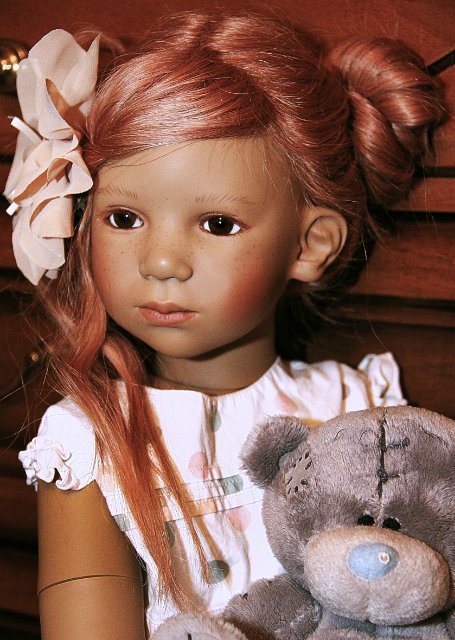 Коллекционная кукла Гита от Annette Himstedt