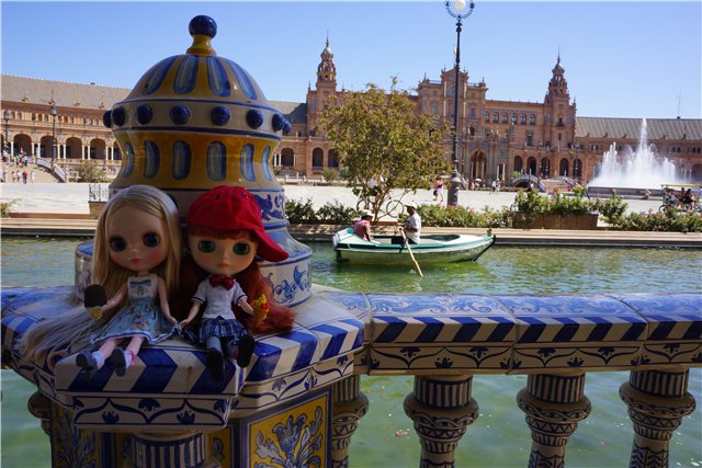 Испанский калейдоскоп. Часть 3. Севилья. Встреча любителей Blythe. Мадлен больше не одна