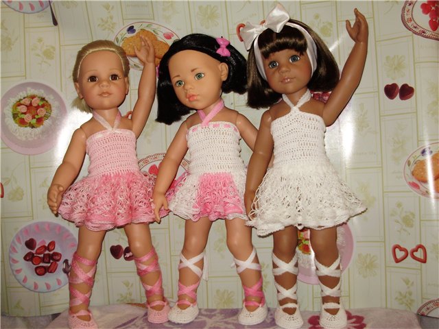 А у нас балетный класс! Одежда для Готц