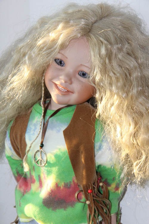 Danbury Mint dolls. Hippie Harmony от Nancy Leslie