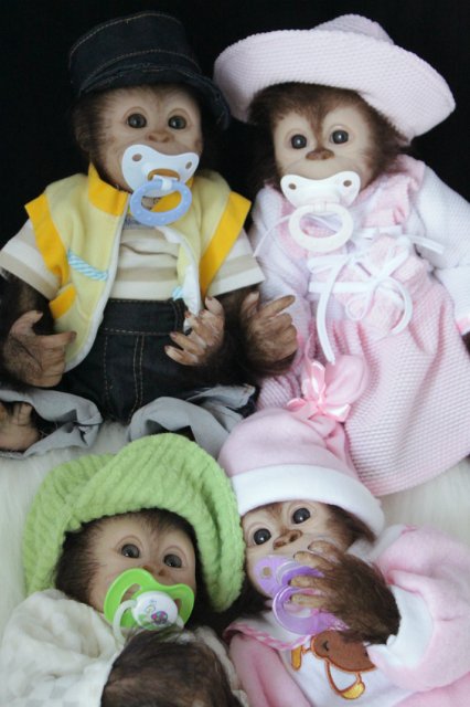 Развеселая компания (или мини-зоопарк)! Куклы реборн Вишни Виктории