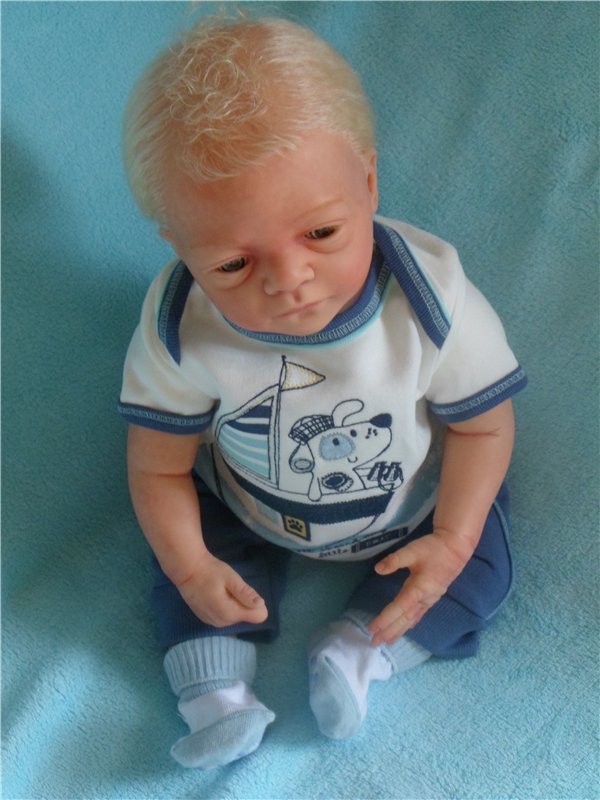 Мамино солнышко! Малыш реборн из молда Ромео от Наталии Блик