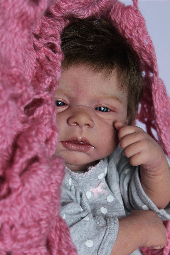 Маленькая девочка. Кукла реборн Светланы Преображенской (фото 4)