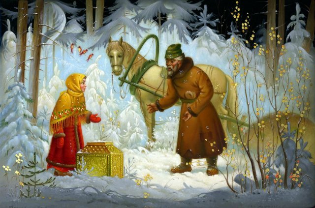 Усмотри тропинку в сказку или Здесь русский дух, здесь Русью пахнет. Федоскинская лаковая миниатюра