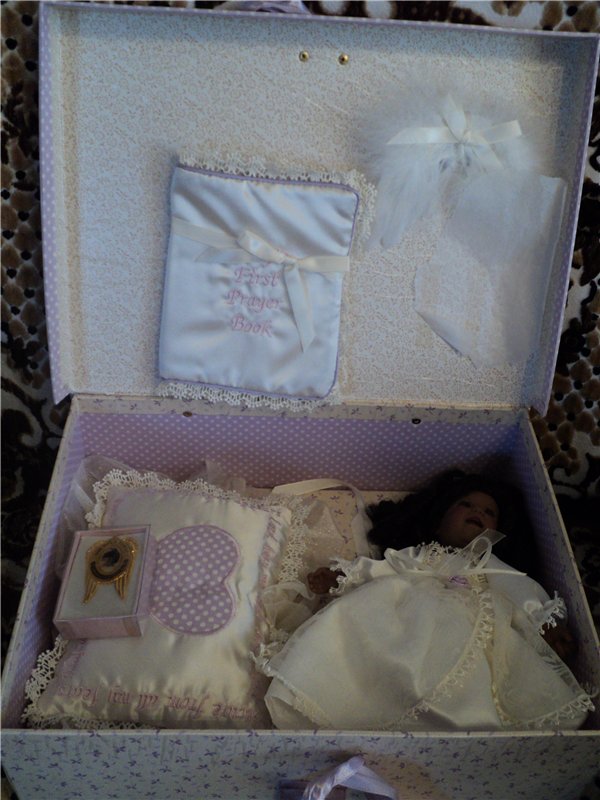 Первая ласточка. Миниатюра Lee Middleton "Baby's First Prayer". Первая молитва младенца (фото 3)