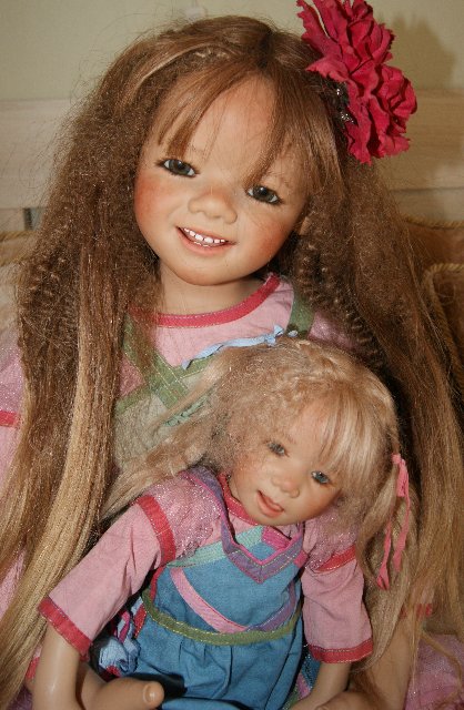 Liska and Lotta великолепная парочка от Annette Himstedt спецвыпуск коллекции 2005 года Summer Kinder (фото 7)