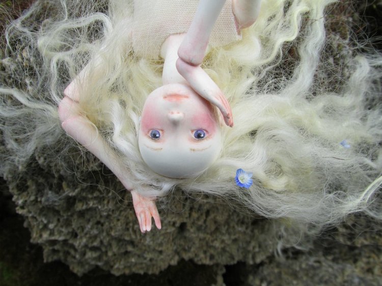 Малышка Хагу и ее сестренки. Шарнирные авторские куклы