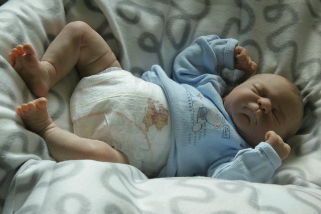 Жульенчик... Малыш реборн Виктории Вишни (фото 5)