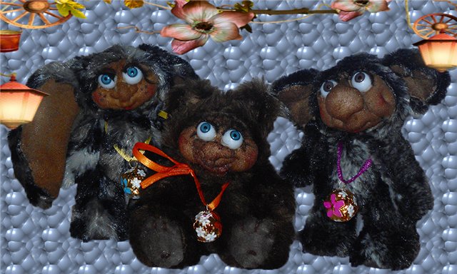 Сладкие щечки — Текстильные игрушки и примитивы: кофейные (фото 10)