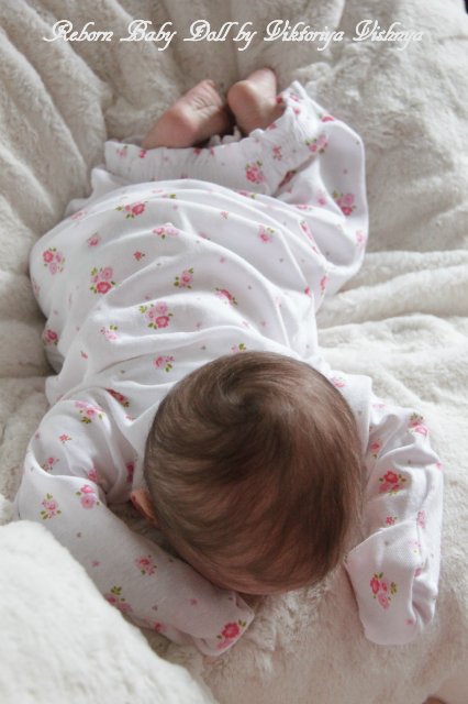 Моя малышка из нового молда Matis от Gudrun Legler. Куколка реборн Виктории Вишни