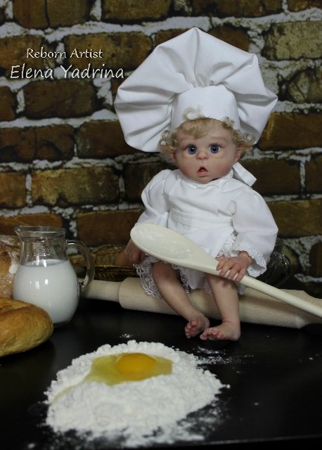 Мой маленький помощник. Куклы реборн Елены Ядриной
