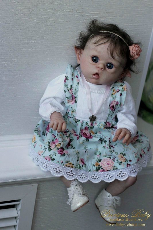 Мой бутончик - Моя Розочка! Кукла реборн Анастасии Бочковой