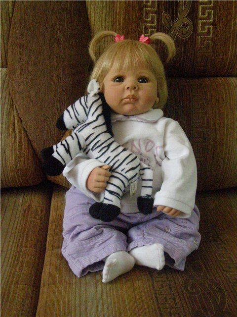 Коллекционная кукла  Alicia от Doris Stannat