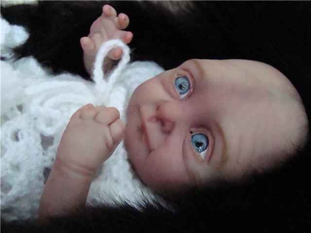 Маленькая Снежинка и помпушка Рози. Авторские куклы Кондрашовой Ирины