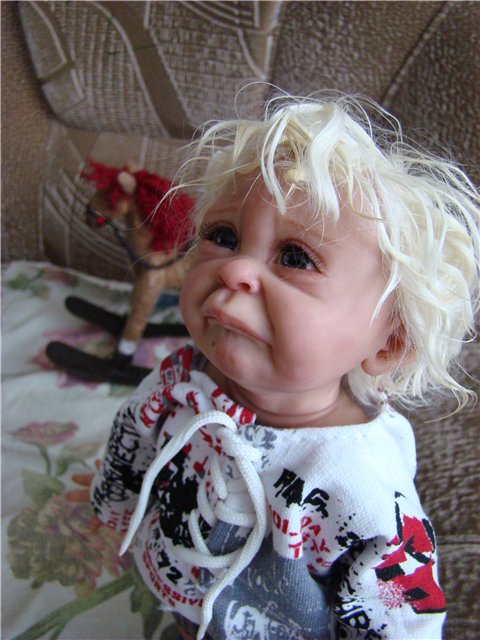 Маленькие плаксы. Авторские куклы Кондрашовой Ирины