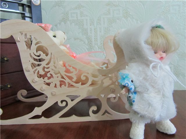 Зима уходить не спешила — Куклы Dollzone (Доллзон): BJD (БЖД) (фото 2)