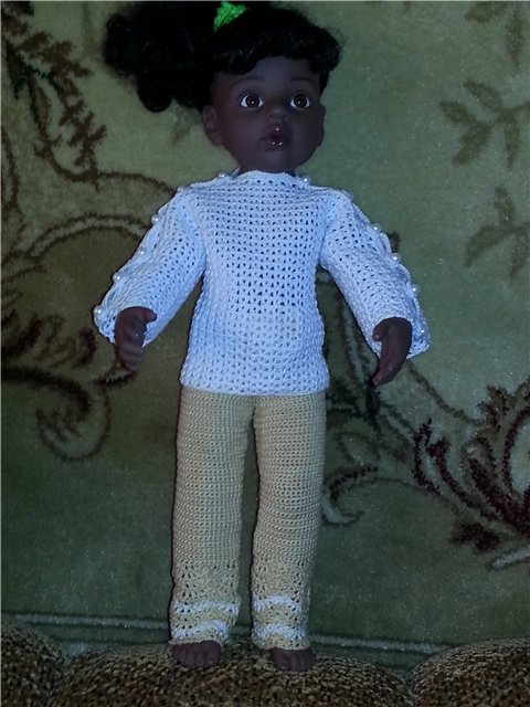 Ниночка в обновке (ГОТЦ) — Одежда и обувь для кукол своими руками: фото