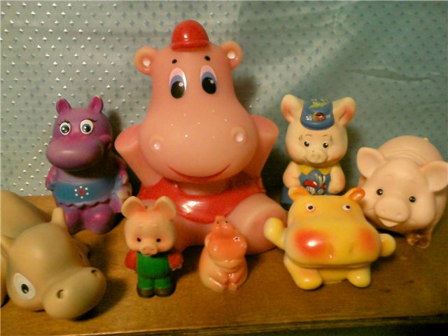 Моя первая коллекция игрушек. Часть 1