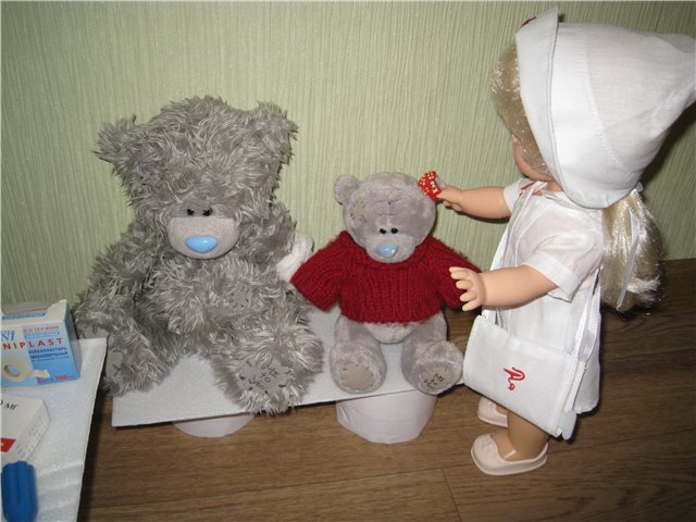 Медсестричка Даша! Кукла Весна