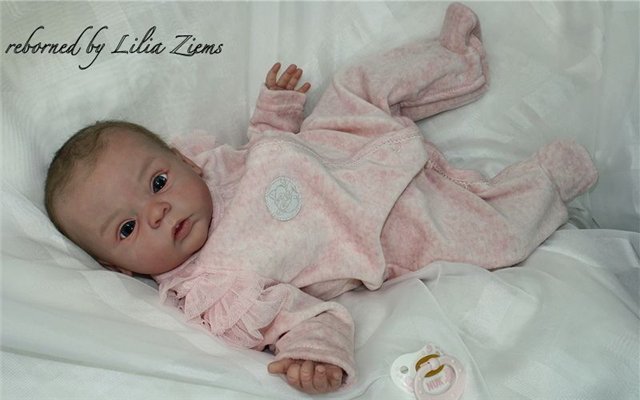 Кукла-реборн Prototype Livia by Gudrun Legler Reborn Baby (фото 10)