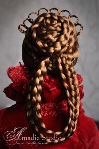 парики для кукол БЖД от: Amadiz Studio