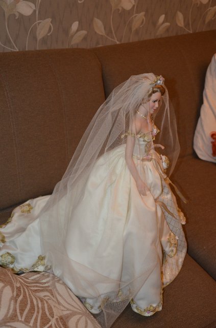 Фарфоровая кукла, невеста The Ashton-Drake Galleries (фото 7)