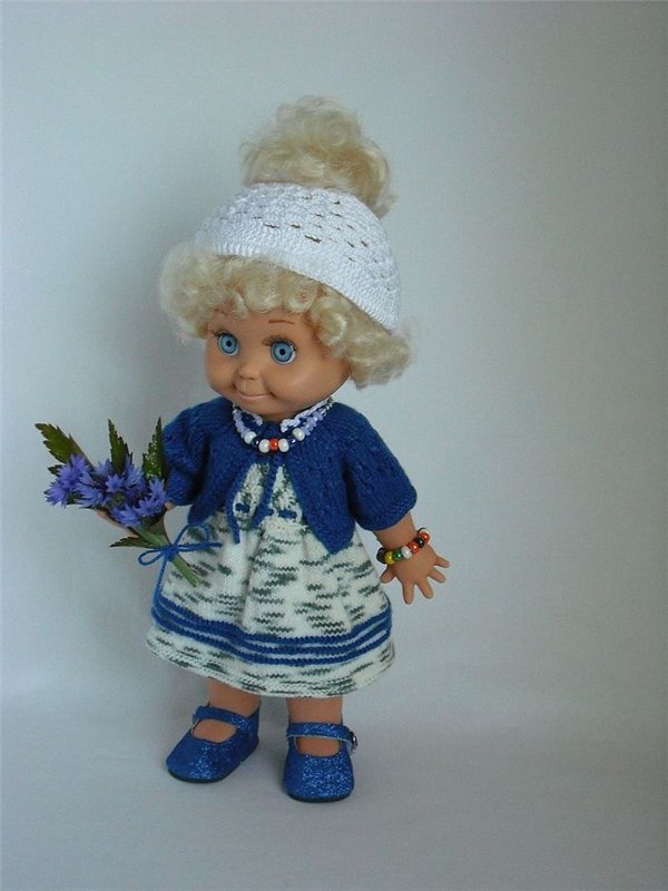 Кудряшка Сэнди от Galoob Baby Face или куклы, которые живут у меня (фото 7)