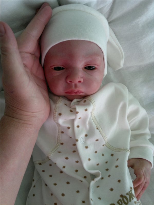 Маленький ангел, кукла реборн Евочка (фото 5)