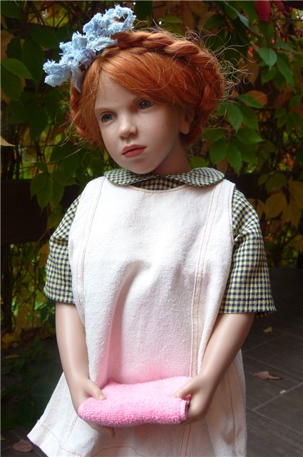 Две сестры-Лотта и Фанни. Коллекционные куклы (фото 6)