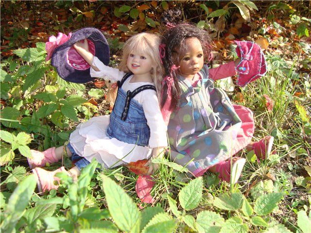 Мои красавицы от Annette Himstedt проводили лето (фото 5)