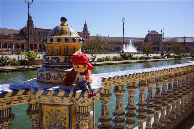 Испанский калейдоскоп. Часть 3. Севилья. Встреча любителей Blythe. Мадлен больше не одна (фото 6)