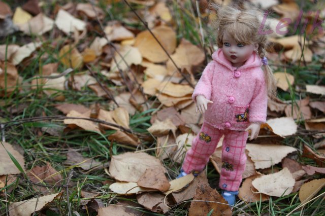 Прогулка с кнопочкой. Теплая одежда для моей куколки (фото 10)
