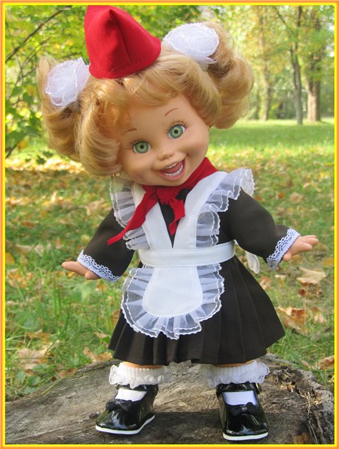 Школа... Осень... Куклы Galoob Baby Face (фото 5)