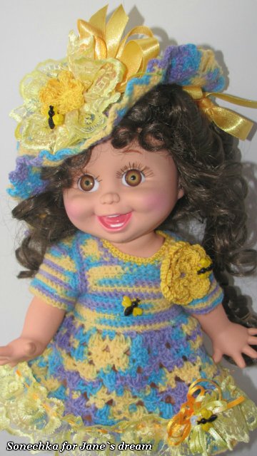 Барышни-кокетки... Все дело в шляпе??? Sonechka для Galoob - Baby Face, ч.2