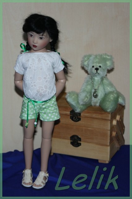 Фисташковое мороженное, или новый наряд для Саффи от Helen Kish (фото 6)