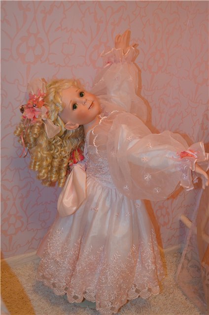 О танцы, танцы... Нежная балеринка от Руберт... фарфоровая кукла Севейнна (фото 9)
