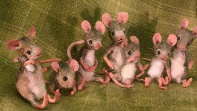 Мышиный дом или Жизнь замечательных мышей. Авторские игрушки в книжной иллюстрации. Мэгги Руди (Maggie Rudy) - "Mouses