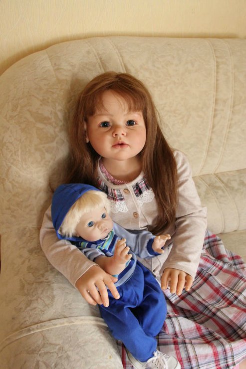 Девочка Эвелина — Куклы Реборн (Reborn): работы мастеров