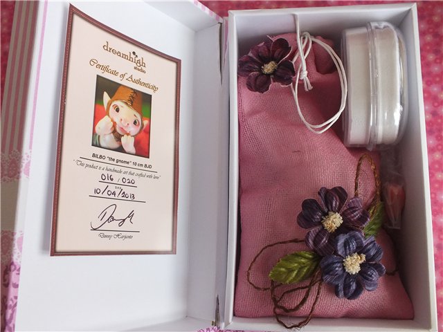 А кто к нам приехал!... Крошка гном Бильбо от Dream High Studio (фото 2)