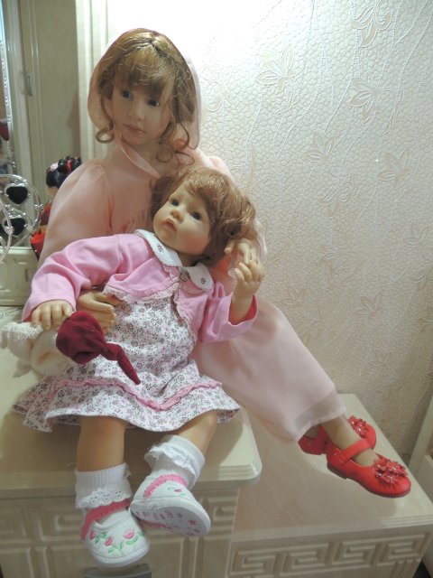 Нежная малышка Надюша от Bettine Klemm