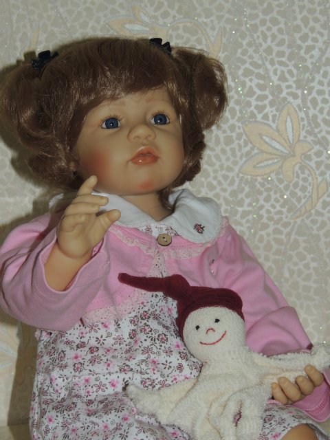 Нежная малышка Надюша от Bettine Klemm