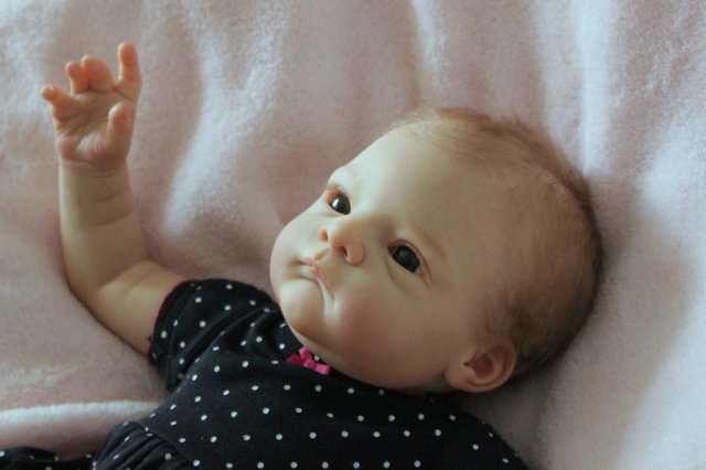 Варя... Варенька... Варвара... Куколка реборн Вишни Виктории (фото 4)