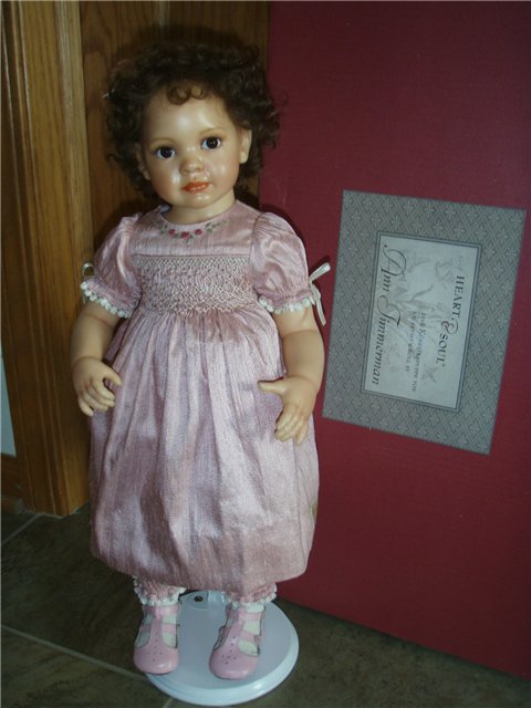 Неотразимая фарфоровая кукла Джинджер от Ann Timmerman