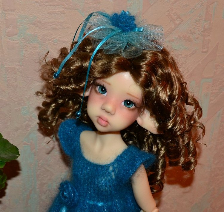 Платье + глазки = образ готов:) Larissa & Miki Kaye Wiggs (фото 3)