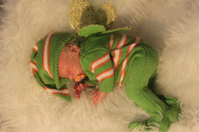 Рождественский подарочек... Эльфийк реборн №2 Элины Кудрявцевой | Бэйбики Рождественский подарочек... Эльфийк реборн №2 Элины Кудрявцевой