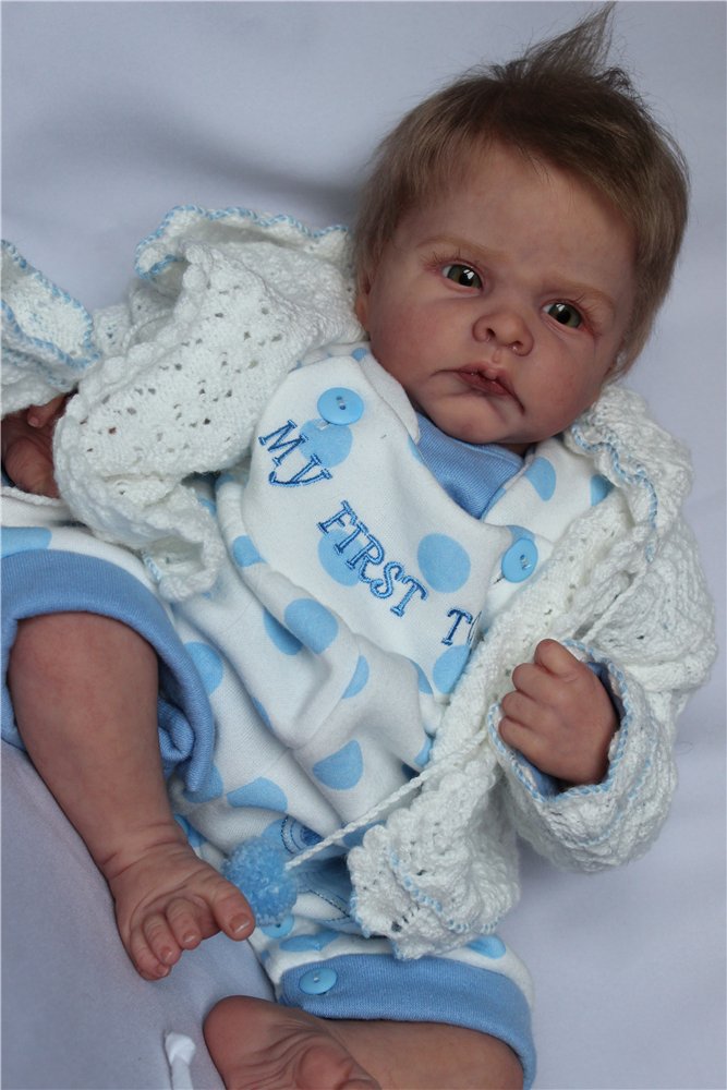 Ванюшка, серьезный мальчик. Куклы реборн Светланы Преображенской (фото 7)
