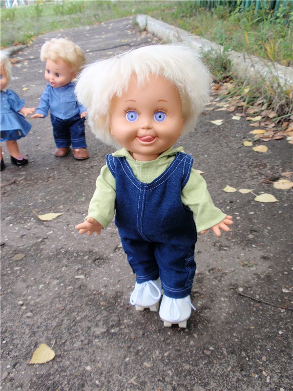 Осенняя прогулка | Бэйбики Осенняя прогулка — Одежда и обувь для кукол своими руками: фото (фото 2)