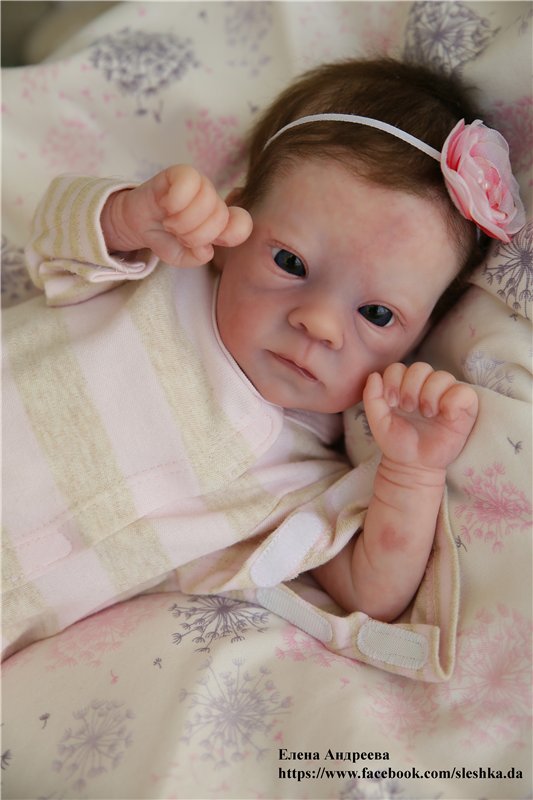 Недоношенный ребенок-реборн от Елены Андреевой