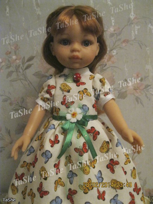 Немного о лете среди зимы или новое платье «Бал радужных бабочек» (фото 3)